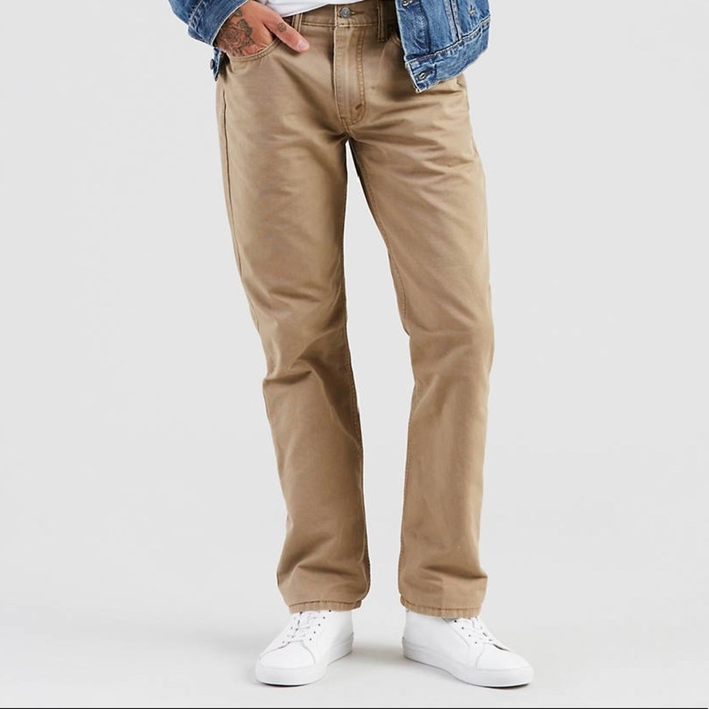Jeans man/ Levi’s 514 khaki